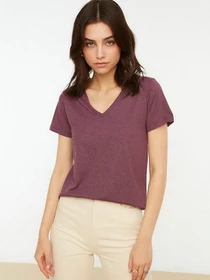 Футболки и поло Trendyol модель TWOSS20TS0129/Mor Фото