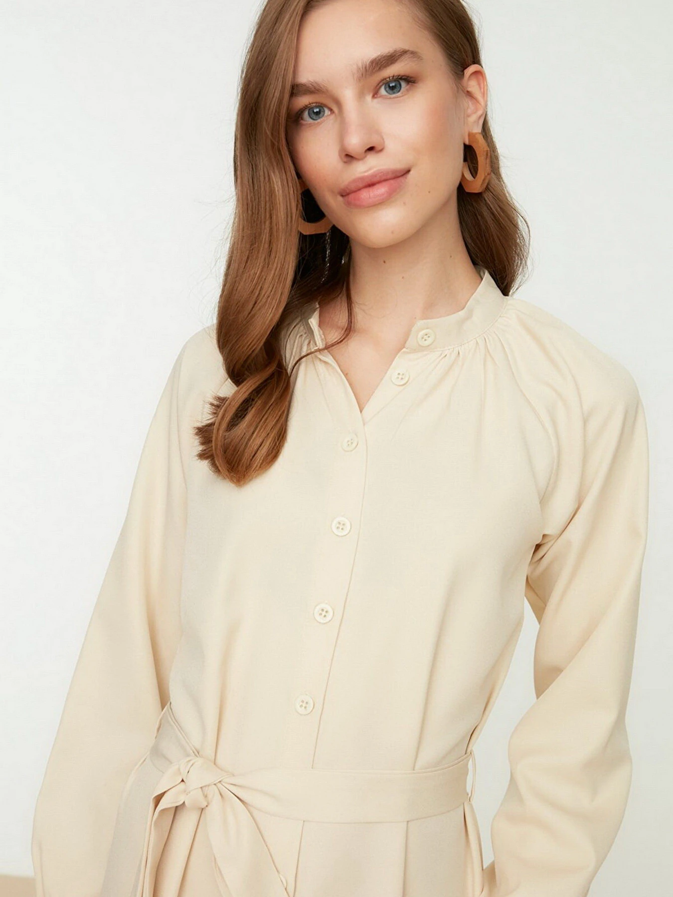 Платья Trendyol модель TCTSS22EB0013/Camel Фото