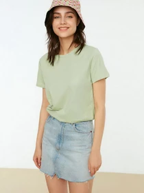 Футболки и поло Trendyol модель TWOSS20TS0141/Pembe-Mint Фото
