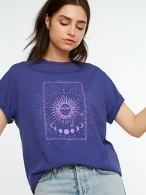 Футболки и поло Trendyol модель TWOSS20TS0247/Mor Фото