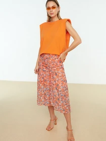 Футболки и поло Trendyol модель TWOSS20TS0866/Turuncu Фото