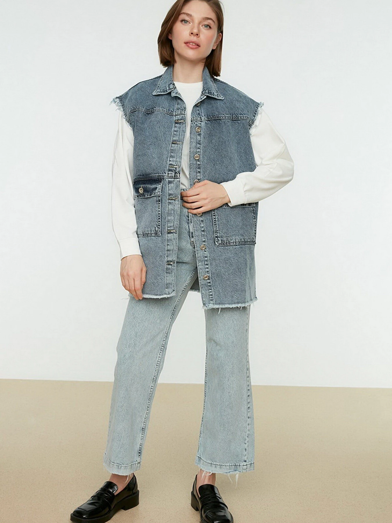 Светри та кардигани Trendyol модель TCTSS22YE0031/Indigo Фото