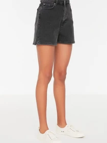 Шорты Trendyol модель TWOSS20SR0210/Antrasit Фото