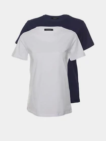 Футболки і поло Trendyol модель TWOSS20TS0141/Lacivert-Beyaz Фото