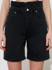 Шорты Trendyol модель TWOSS21SR0512/Siyah Фото