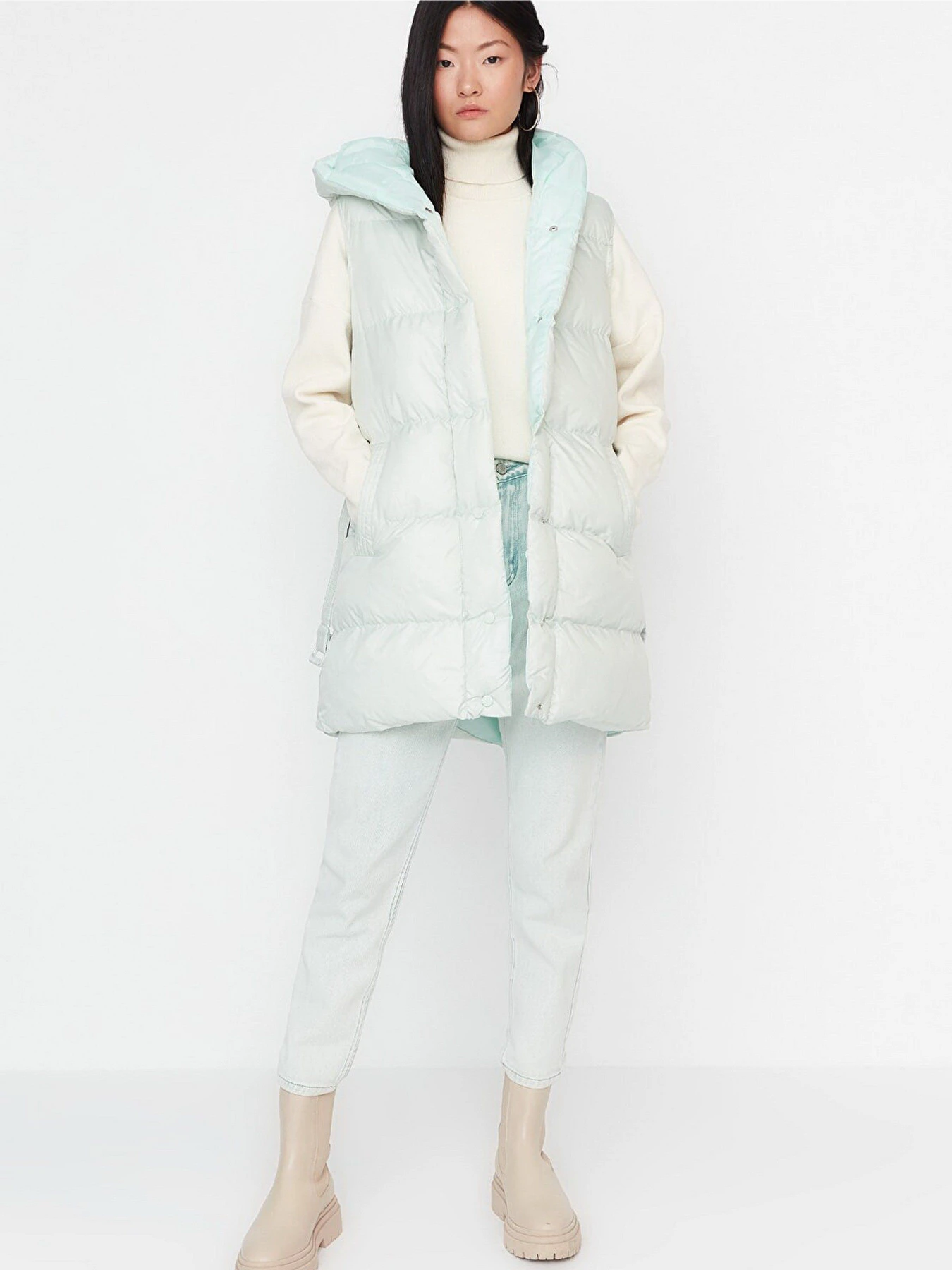 Жилети Trendyol модель TWOSS21YE0002/Mint Фото