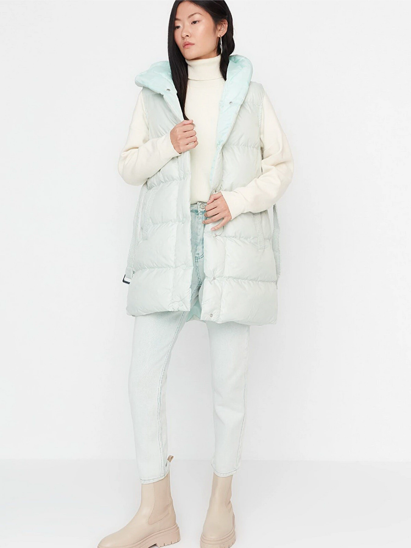 Жилети Trendyol модель TWOSS21YE0002/Mint Фото