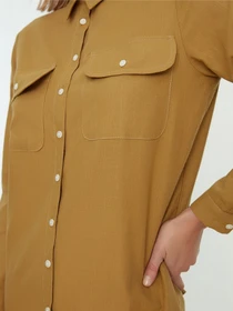 Рубашки Trendyol модель TWOSS22GO0187/Kahverengi Фото