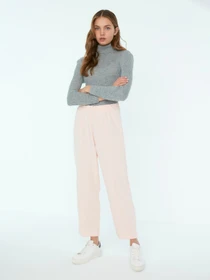 Штани Trendyol модель TCTSS21PL0570/Pudra Фото
