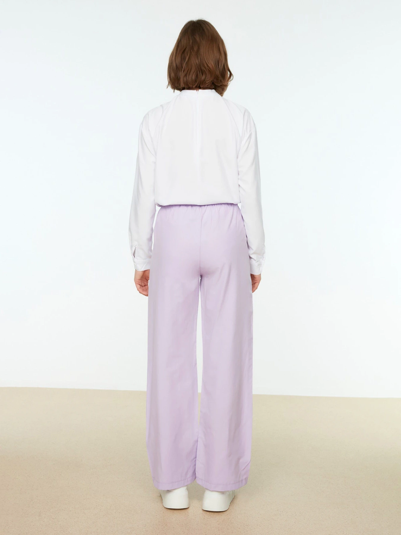 Брюки Trendyol модель TCTSS22PL0046/Lila Фото