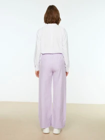 Брюки Trendyol модель TCTSS22PL0046/Lila Фото