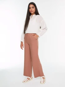 Брюки Trendyol модель TCTSS22PL0050/Kahverengi Фото