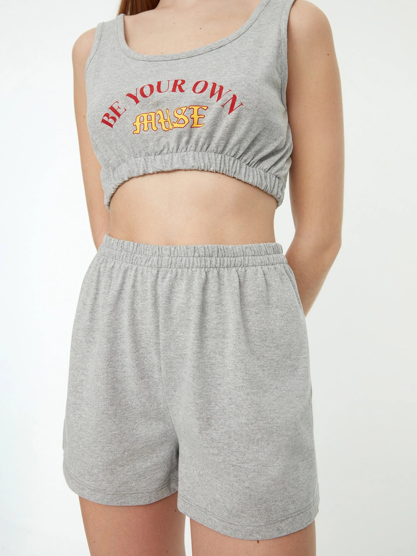 Костюмы Trendyol модель THMSS22AU0302/Gri Костюмы Trendyol модель THMSS22AU0302/Gri Фото