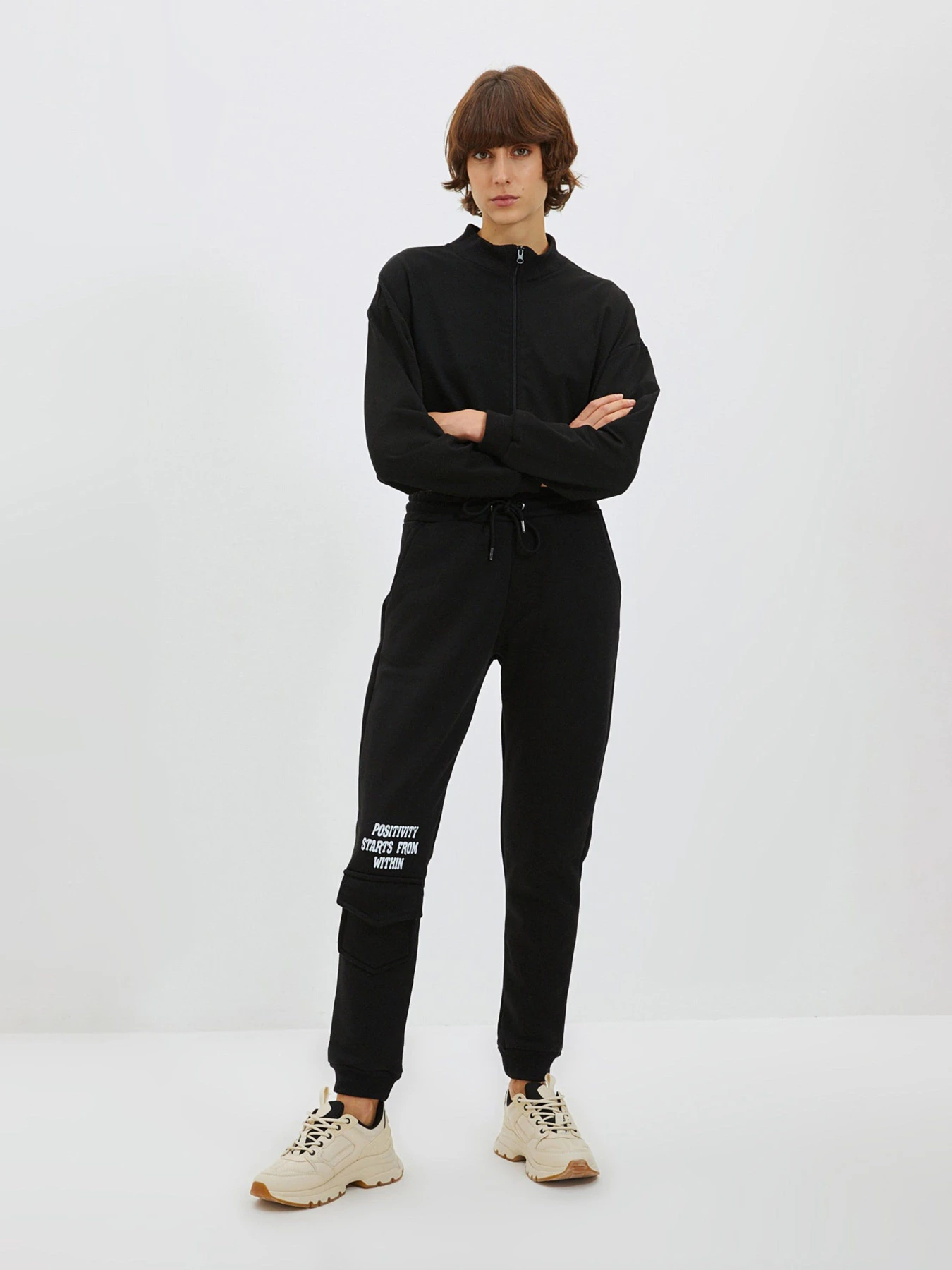 Брюки Trendyol модель TWOAW22EA0633/Siyah Фото