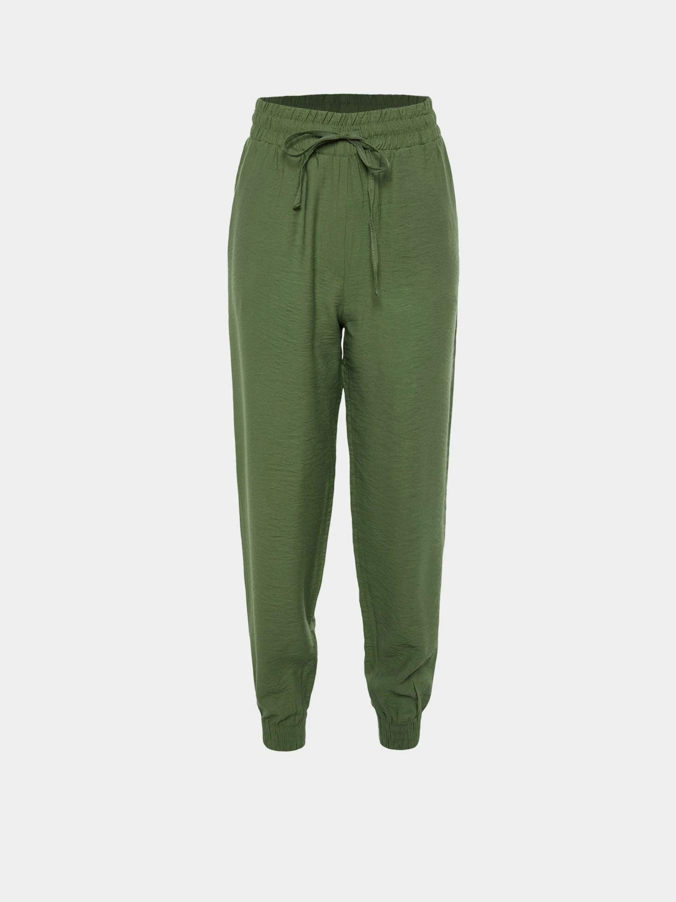 Штани Trendyol модель TWOSS20PL0129/Yesil Штани Trendyol модель TWOSS20PL0129/Yesil Фото