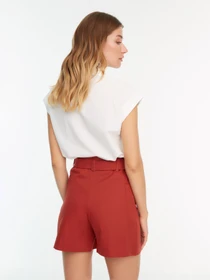 Шорты Trendyol модель TWOSS20SR0126/Acik Kahverengi Фото