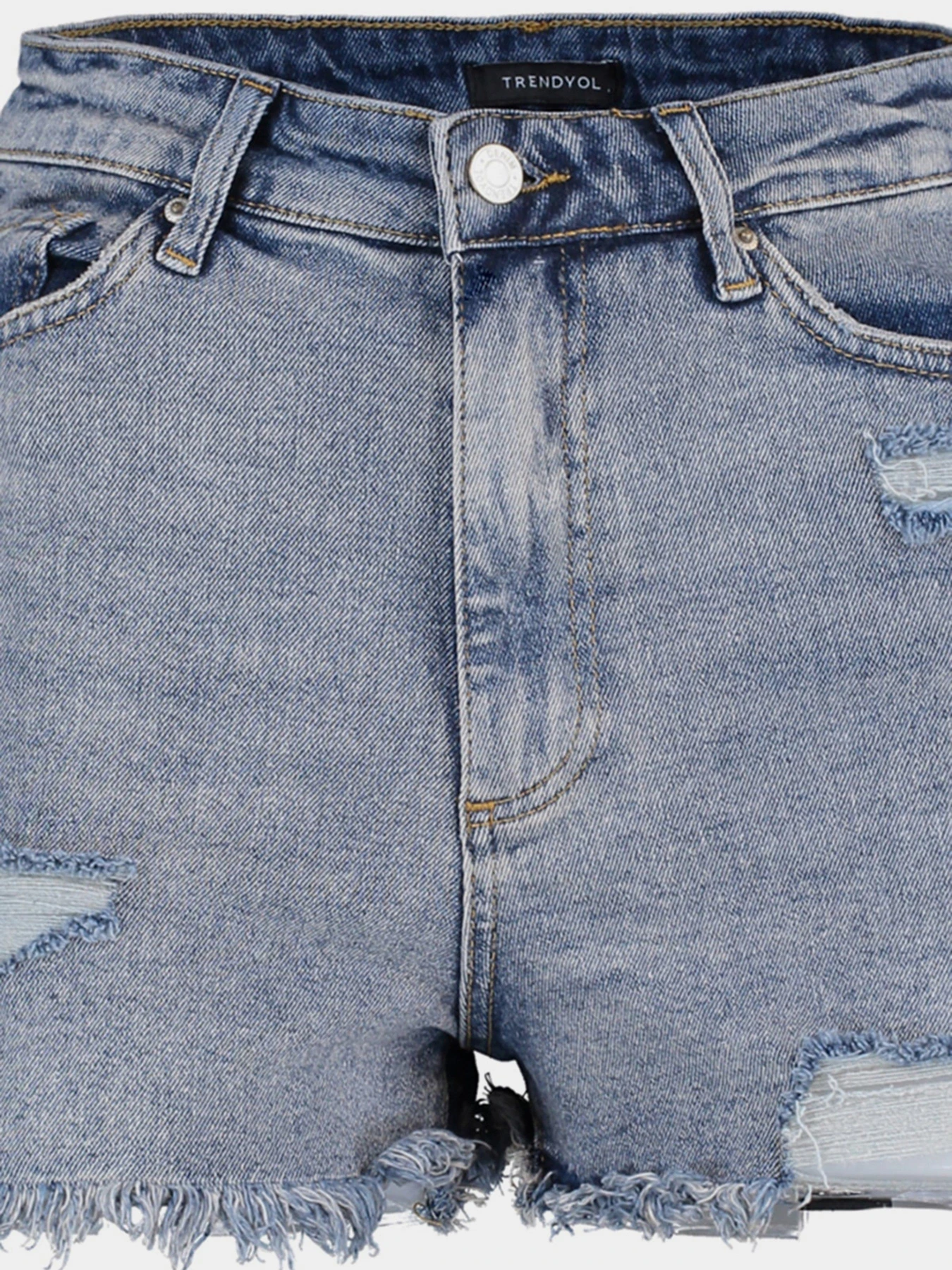 Шорты Trendyol модель TWOSS20SR0207/Mavi Фото