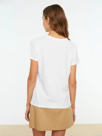 Футболки и поло Trendyol модель TWOSS20TS0133/Beyaz Фото