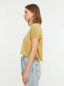 Футболки и поло Trendyol модель TWOSS20TS1257/Acik Yesil Фото