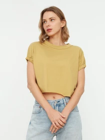 Футболки и поло Trendyol модель TWOSS20TS1257/Acik Yesil Фото