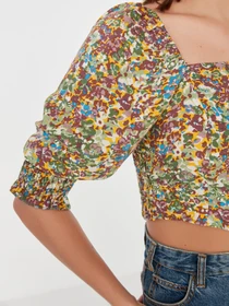 Рубашки Trendyol модель TWOSS21BZ1165/Yesil Фото