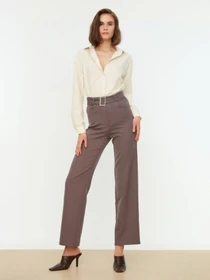 Штани Trendyol модель TWOSS21PL0104/Antrasit Фото