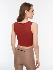 Футболки и поло Trendyol модель TWOSS22BZ00059/Kiremit Фото