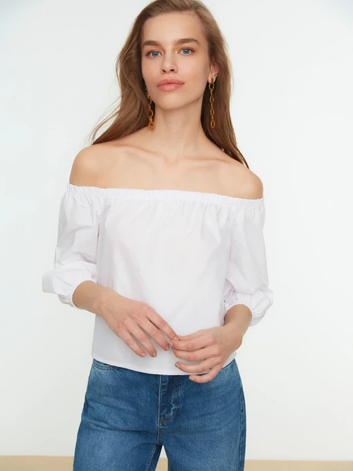 Рубашки Trendyol модель TWOSS22BZ0164/Ekru Фото