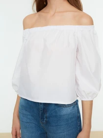 Рубашки Trendyol модель TWOSS22BZ0164/Ekru Фото