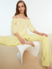 Рубашки Trendyol модель TWOSS22BZ0164/Sari Фото