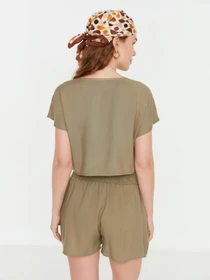 Рубашки Trendyol модель TWOSS22BZ0669/Haki Фото