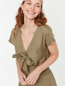 Рубашки Trendyol модель TWOSS22BZ0669/Haki Фото
