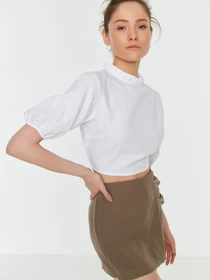 Рубашки Trendyol модель TWOSS22BZ0910/Ekru Фото