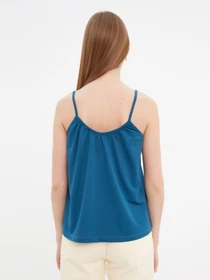 Футболки и поло Trendyol модель TWOSS22BZ1442/Indigo Фото