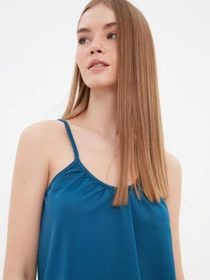 Футболки и поло Trendyol модель TWOSS22BZ1442/Indigo Фото