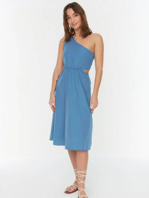 Платья Trendyol модель TWOSS22EL2322/Indigo Фото