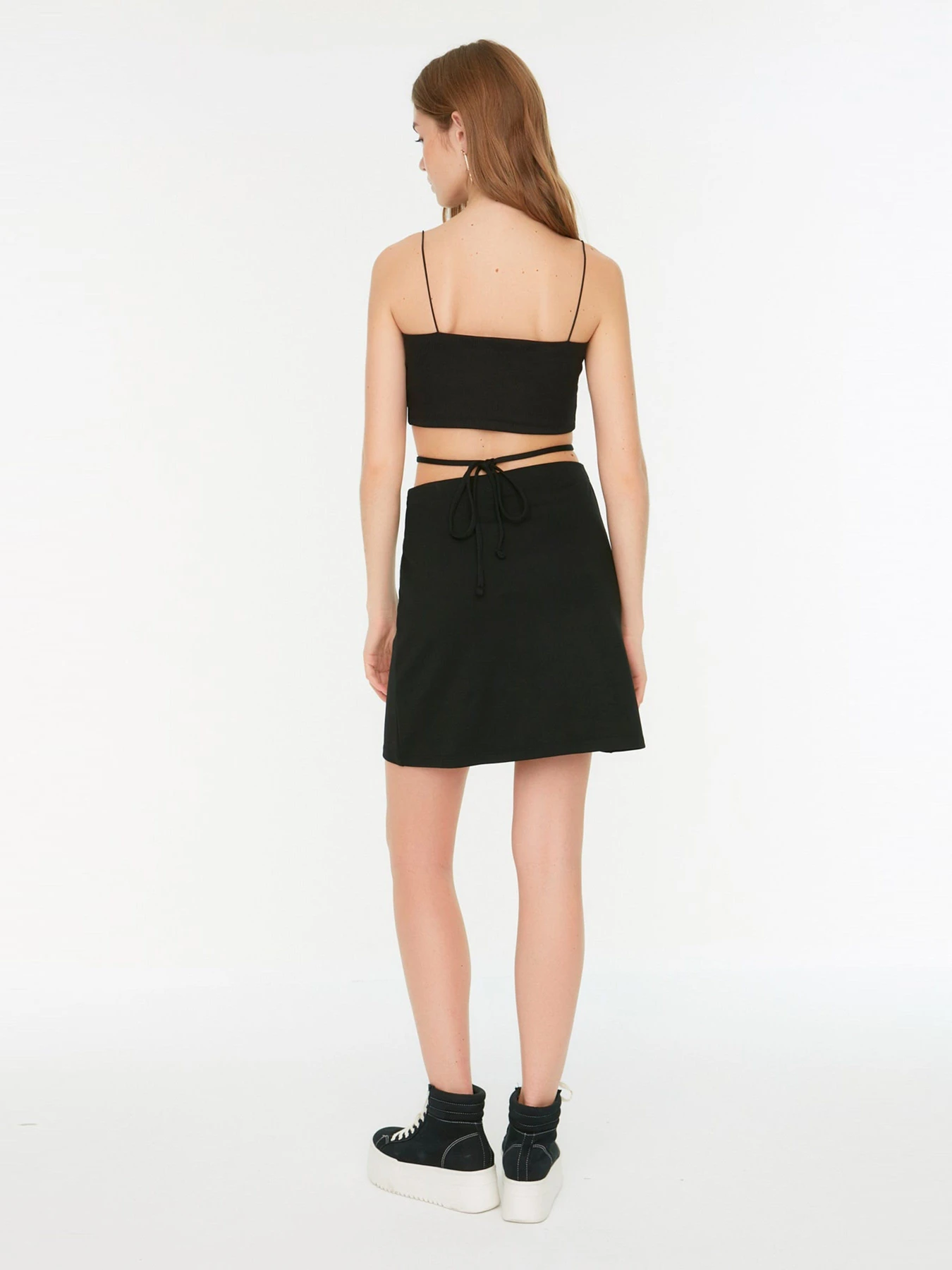 Юбки Trendyol модель TWOSS22ET0129/Siyah Фото