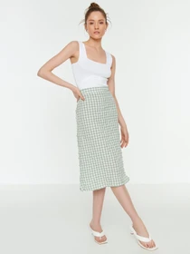 Юбки Trendyol модель TWOSS22ET0213/Haki Фото