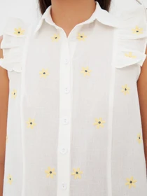 Рубашки Trendyol модель TWOSS22GO0240/Ekru Фото