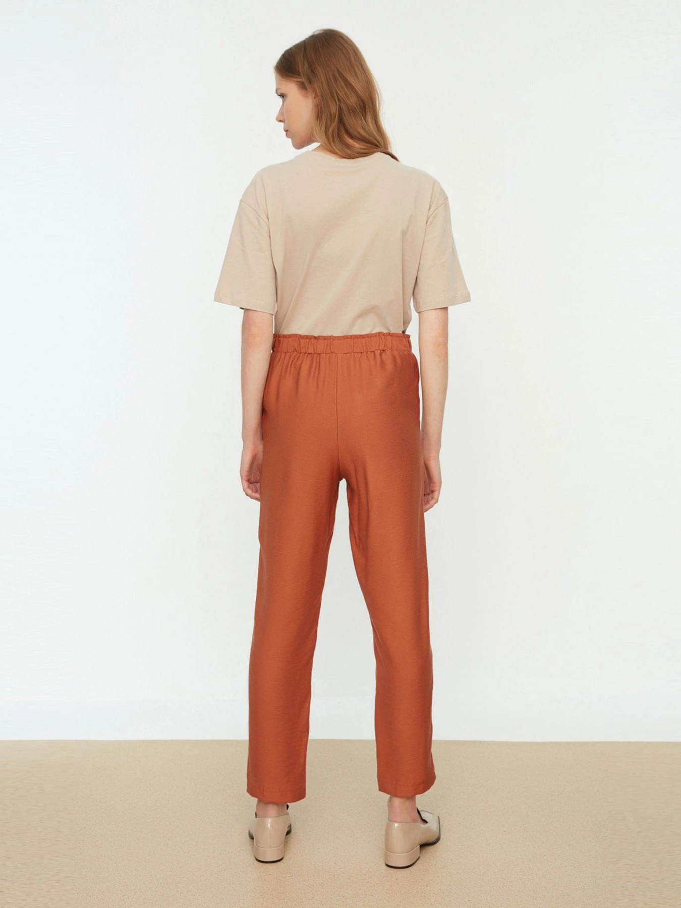 Штани Trendyol модель TWOSS22PL0127/Kahverengi Фото