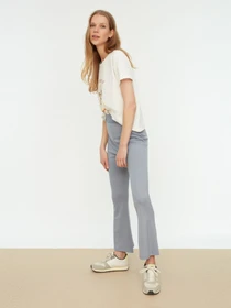 Штани Trendyol модель TWOSS22PL0155/Gri Фото