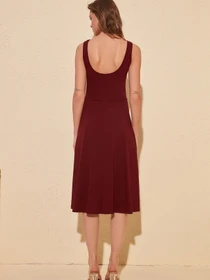 Платья Trendyol модель TWOSS19VG0202/Bordo Фото