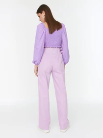 Брюки Trendyol модель TWOSS22PL0406/Lila Фото