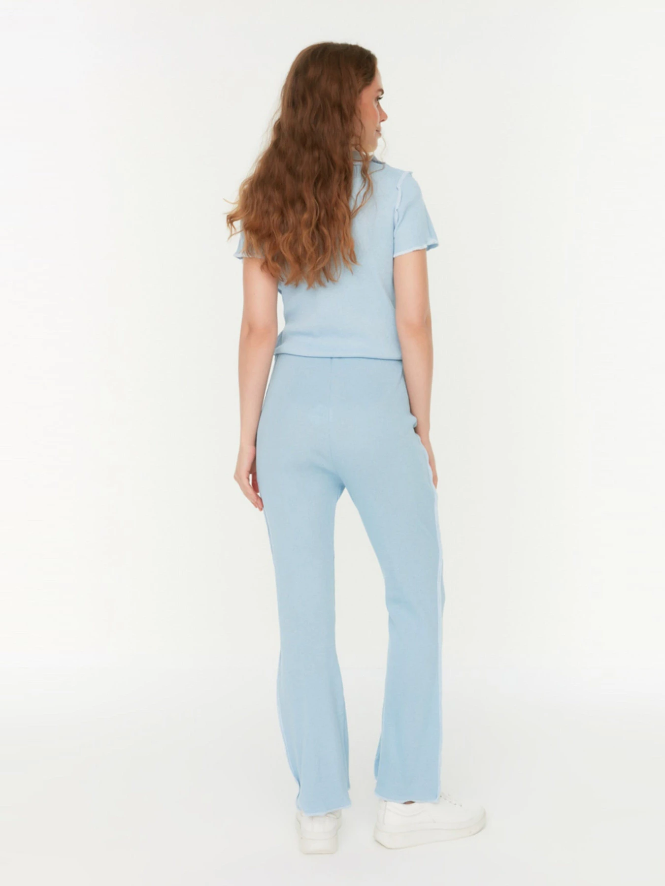 Штани Trendyol модель TWOSS22PL0495/Mavi Штани Trendyol модель TWOSS22PL0495/Mavi Фото