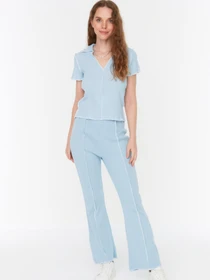 Штани Trendyol модель TWOSS22PL0495/Mavi Фото
