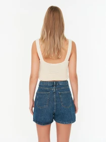 Шорты Trendyol модель TWOSS22SR00095/Mavi Фото