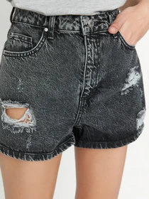 Шорты Trendyol модель TWOSS22SR00116/Siyah Фото