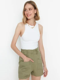Шорты Trendyol модель TWOSS22SR0419/Acik Haki Фото