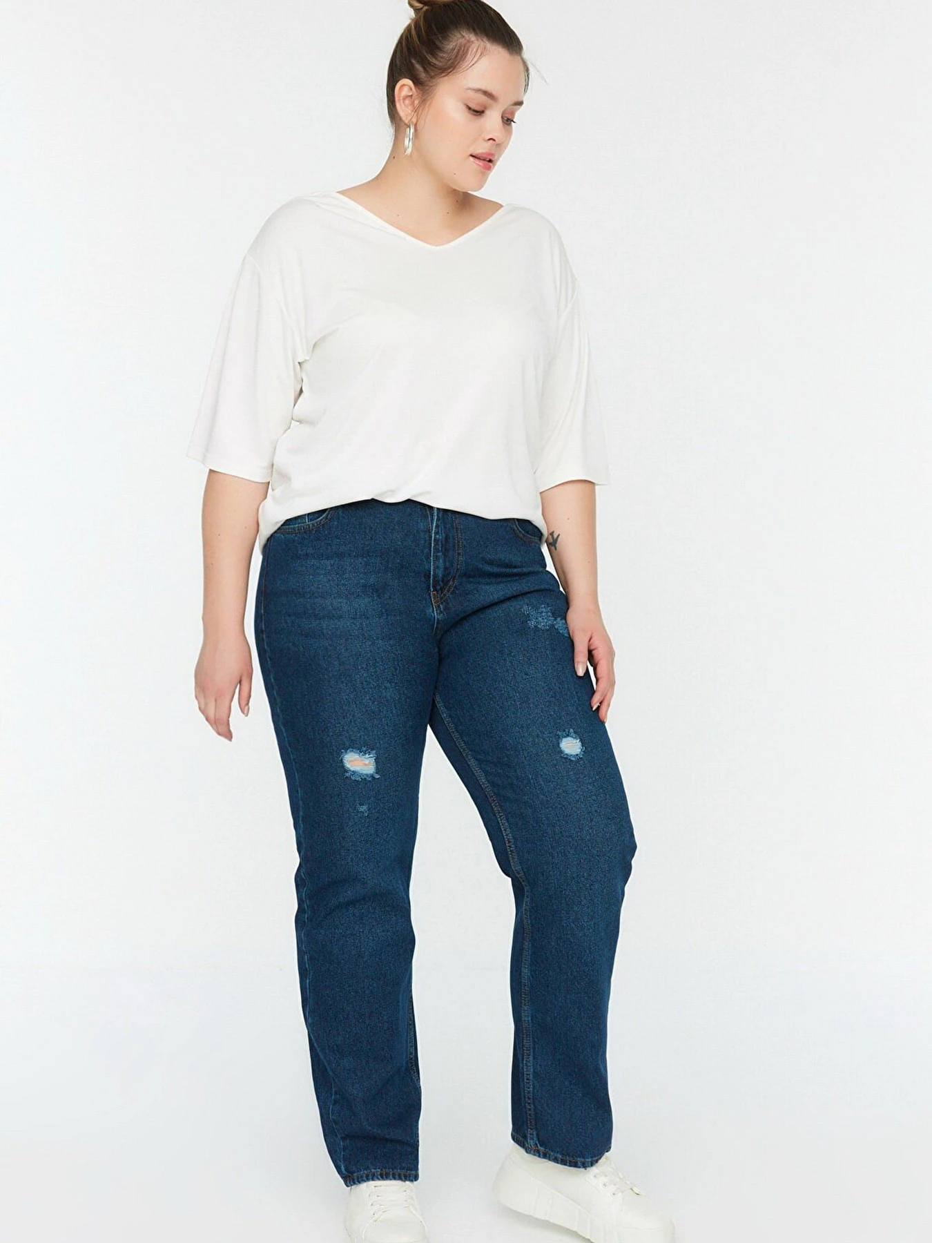 Джинси Trendyol модель TBBSS22JE00013/Mavi Фото