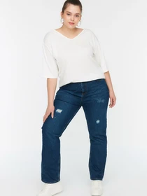 Джинси Trendyol модель TBBSS22JE00013/Mavi Фото